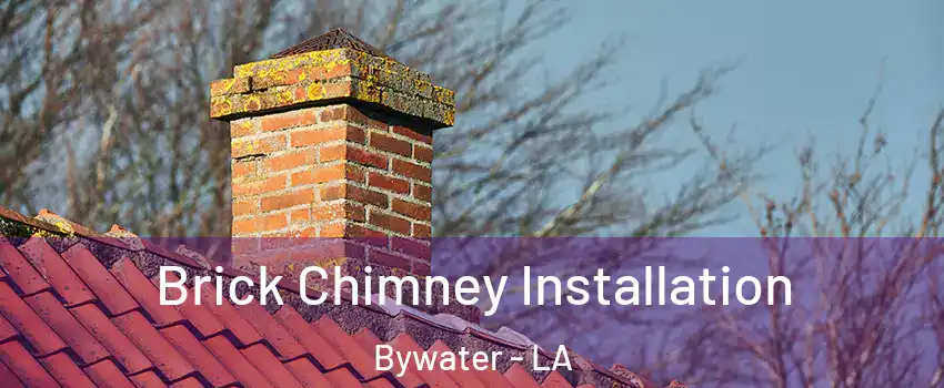 Brick Chimney Installation Bywater - LA