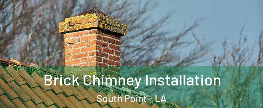 Brick Chimney Installation South Point - LA