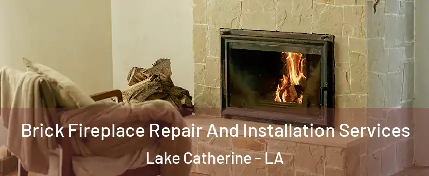 Brick Fireplace Repair And Installation Services Lake Catherine - LA