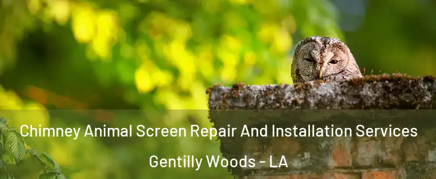 Chimney Animal Screen Repair And Installation Services Gentilly Woods - LA