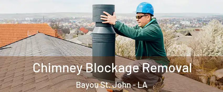 Chimney Blockage Removal Bayou St. John - LA