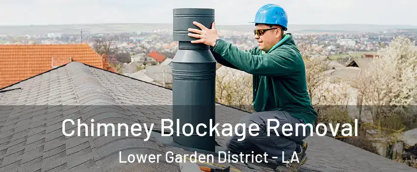 Chimney Blockage Removal Lower Garden District - LA