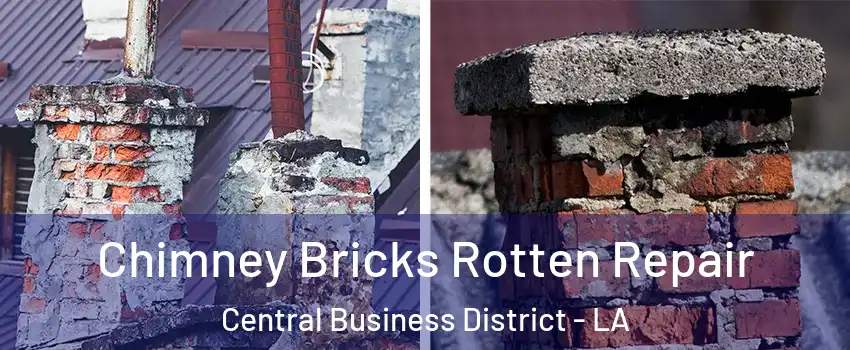 Chimney Bricks Rotten Repair Central Business District - LA