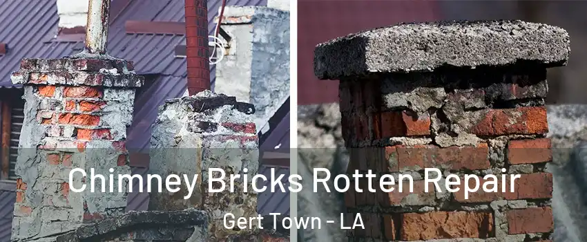 Chimney Bricks Rotten Repair Gert Town - LA