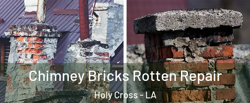 Chimney Bricks Rotten Repair Holy Cross - LA