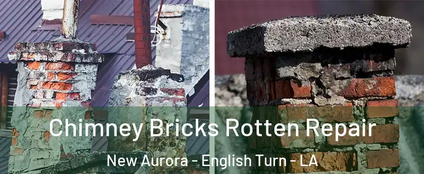 Chimney Bricks Rotten Repair New Aurora - English Turn - LA