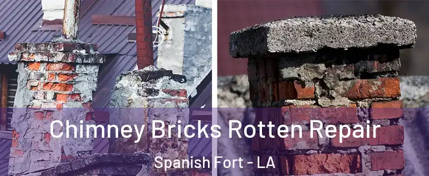 Chimney Bricks Rotten Repair Spanish Fort - LA