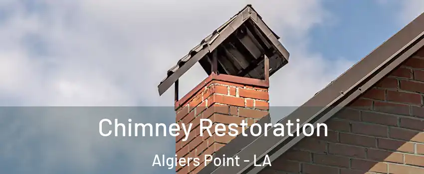 Chimney Restoration Algiers Point - LA