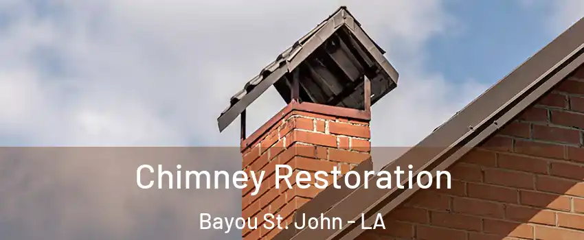 Chimney Restoration Bayou St. John - LA