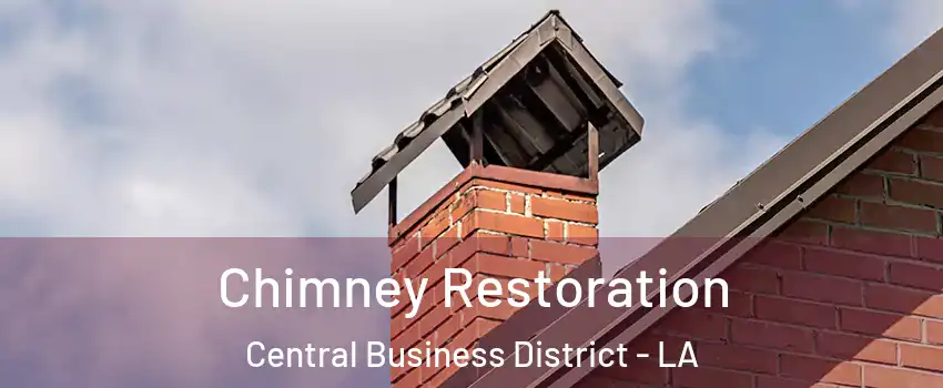 Chimney Restoration Central Business District - LA