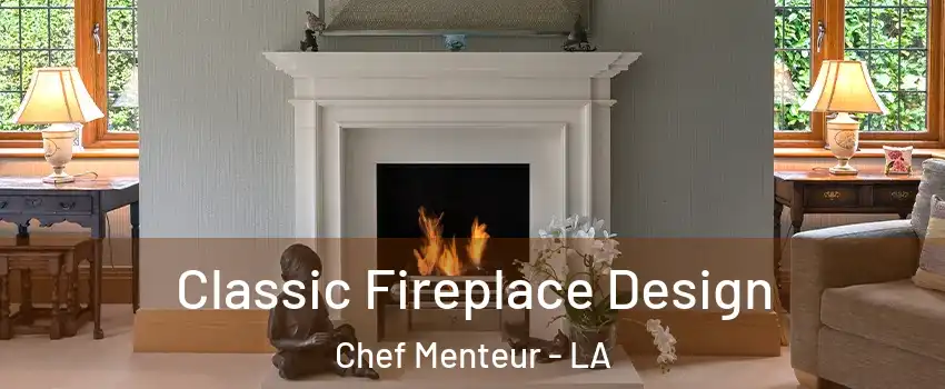 Classic Fireplace Design Chef Menteur - LA