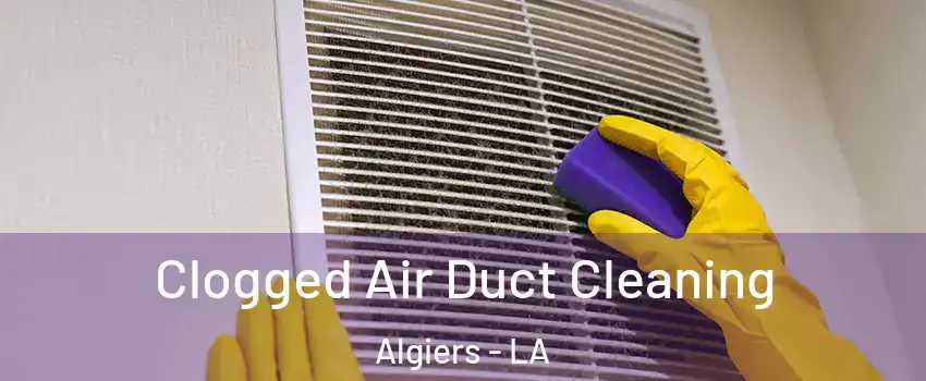 Clogged Air Duct Cleaning Algiers - LA