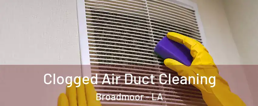 Clogged Air Duct Cleaning Broadmoor - LA