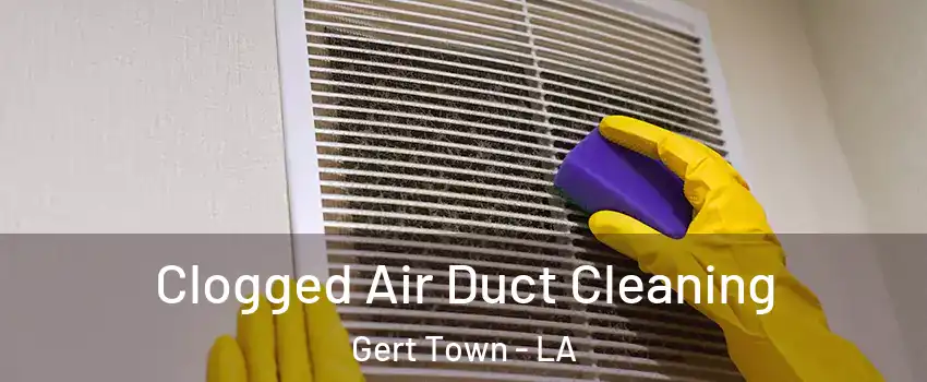 Clogged Air Duct Cleaning Gert Town - LA