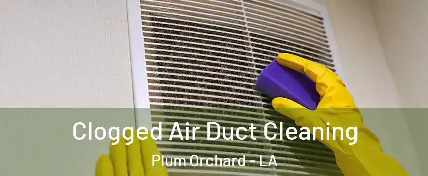 Clogged Air Duct Cleaning Plum Orchard - LA