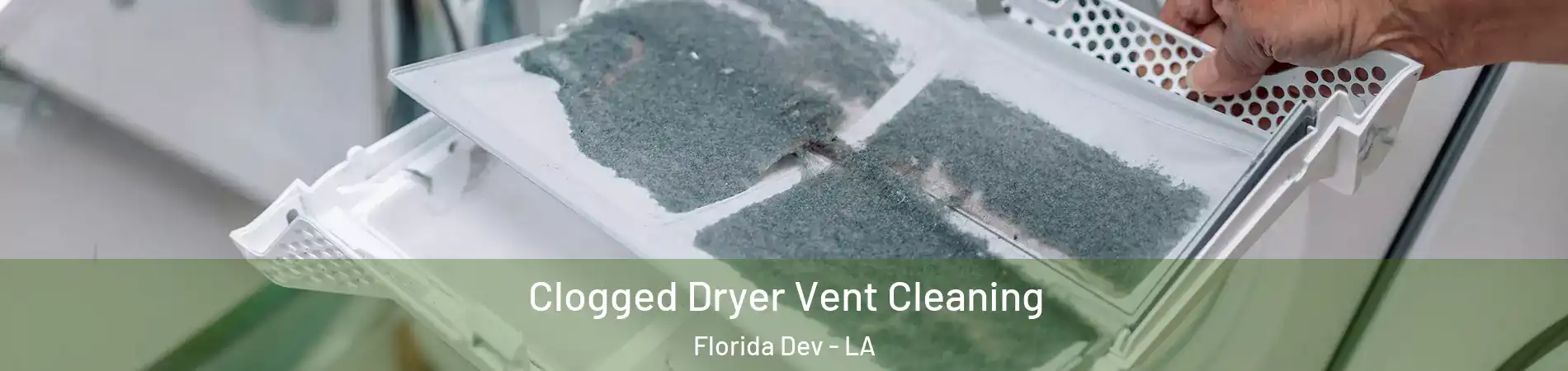 Clogged Dryer Vent Cleaning Florida Dev - LA