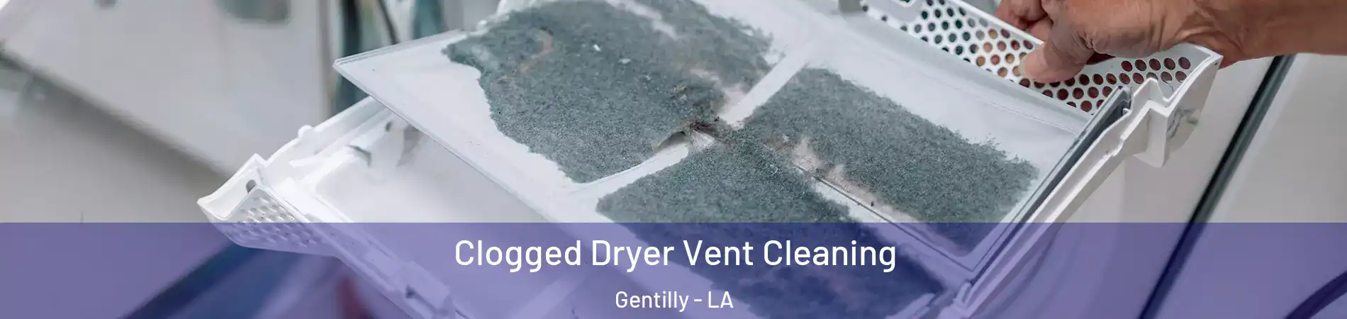 Clogged Dryer Vent Cleaning Gentilly - LA