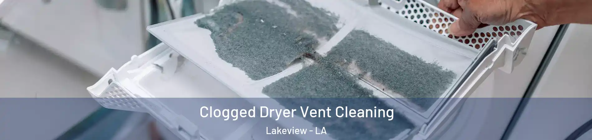 Clogged Dryer Vent Cleaning Lakeview - LA