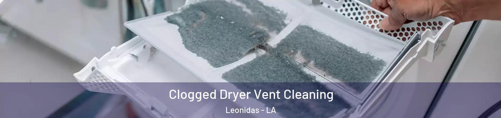 Clogged Dryer Vent Cleaning Leonidas - LA