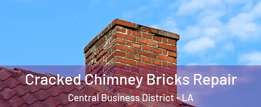 Cracked Chimney Bricks Repair Central Business District - LA