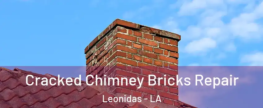 Cracked Chimney Bricks Repair Leonidas - LA