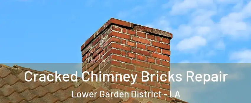 Cracked Chimney Bricks Repair Lower Garden District - LA