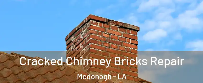 Cracked Chimney Bricks Repair Mcdonogh - LA