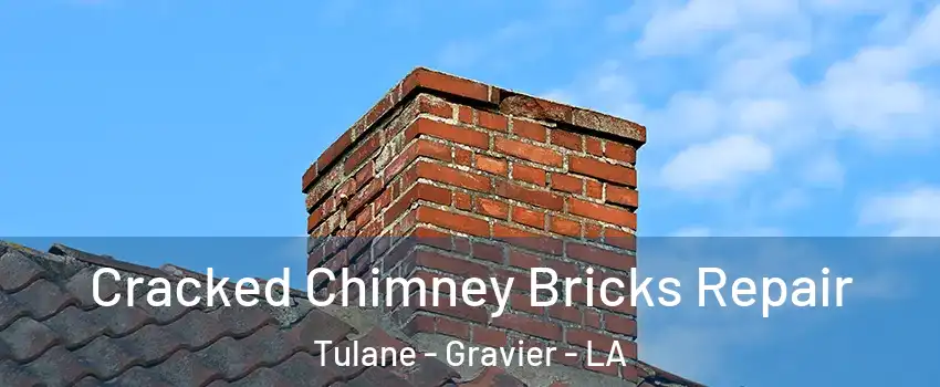 Cracked Chimney Bricks Repair Tulane - Gravier - LA