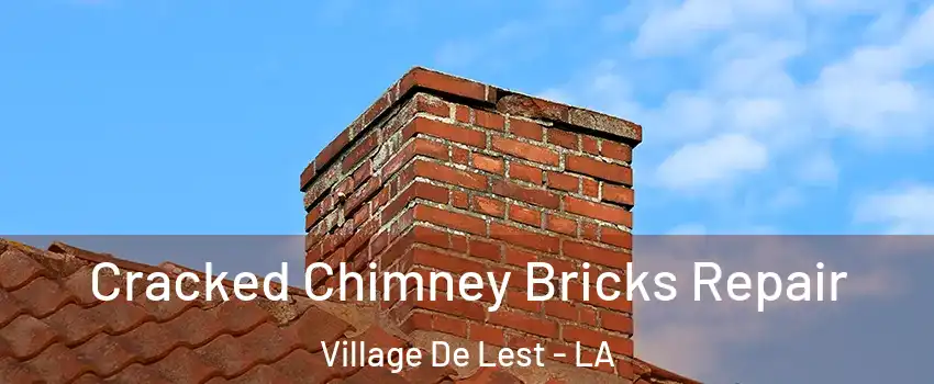 Cracked Chimney Bricks Repair Village De Lest - LA