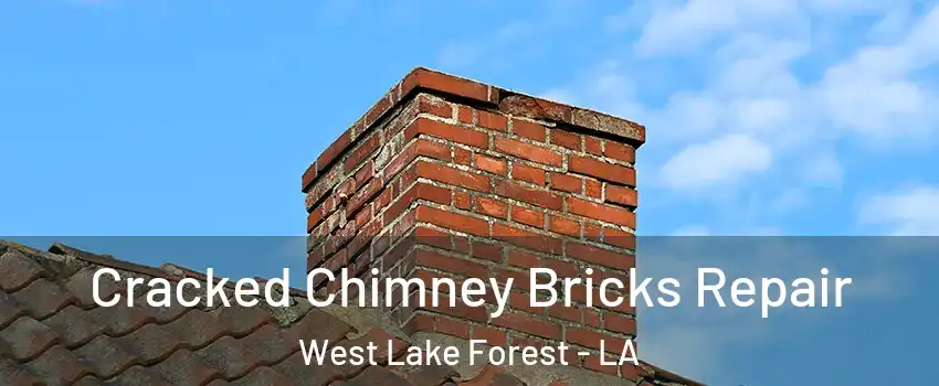 Cracked Chimney Bricks Repair West Lake Forest - LA