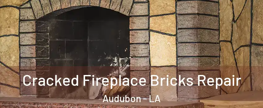 Cracked Fireplace Bricks Repair Audubon - LA