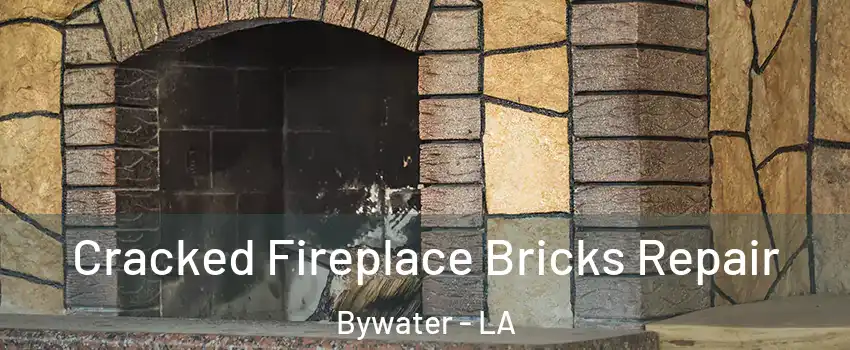 Cracked Fireplace Bricks Repair Bywater - LA