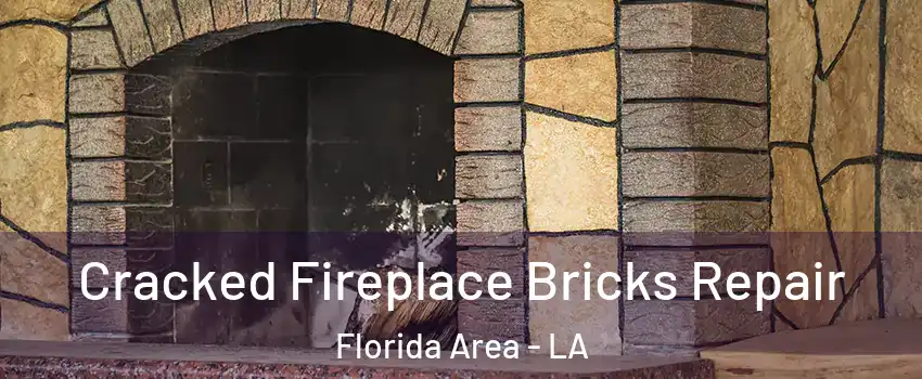 Cracked Fireplace Bricks Repair Florida Area - LA