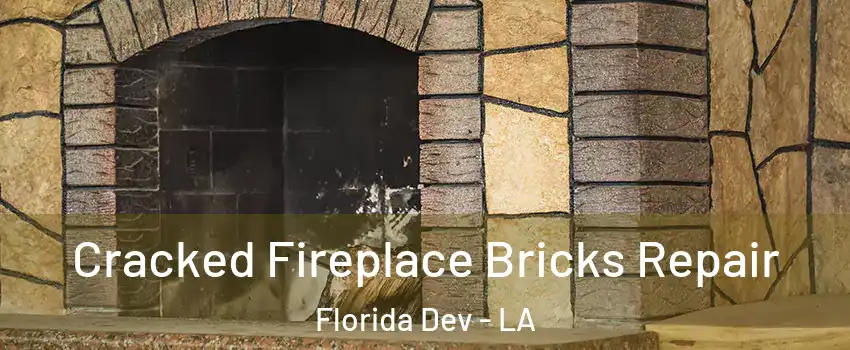 Cracked Fireplace Bricks Repair Florida Dev - LA