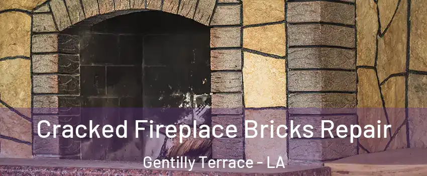 Cracked Fireplace Bricks Repair Gentilly Terrace - LA