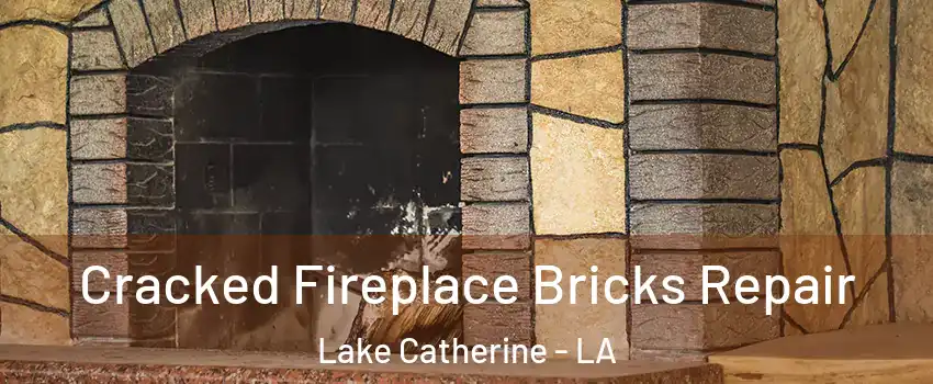 Cracked Fireplace Bricks Repair Lake Catherine - LA