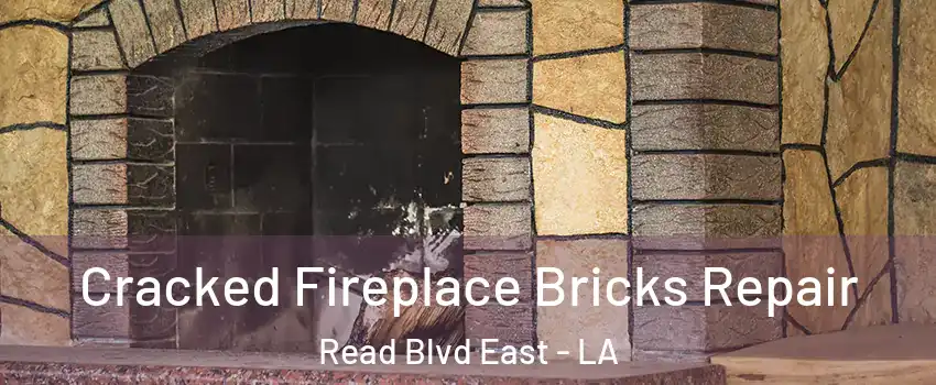 Cracked Fireplace Bricks Repair Read Blvd East - LA