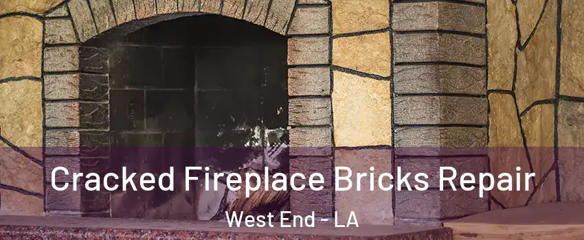 Cracked Fireplace Bricks Repair West End - LA