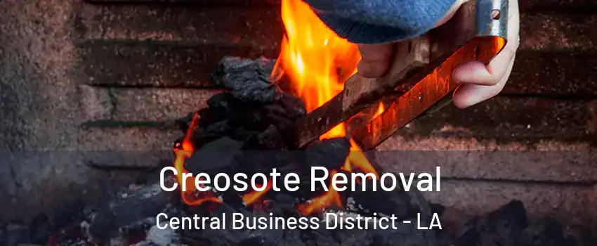 Creosote Removal Central Business District - LA