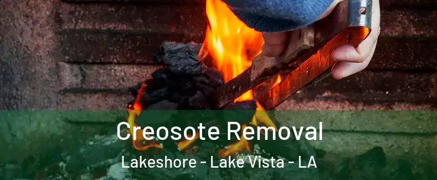 Creosote Removal Lakeshore - Lake Vista - LA