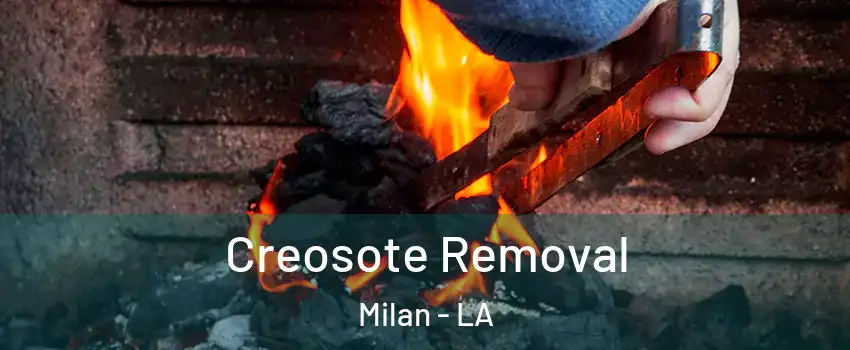 Creosote Removal Milan - LA