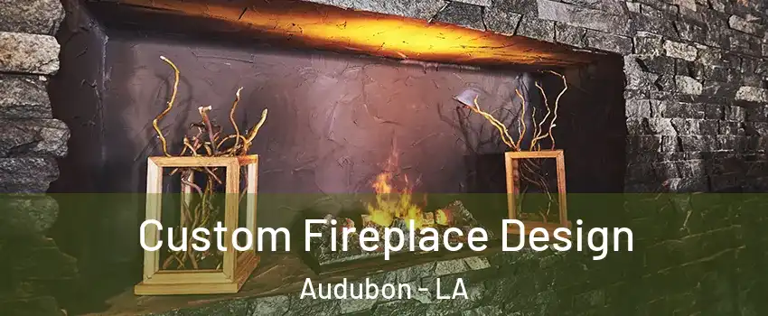 Custom Fireplace Design Audubon - LA