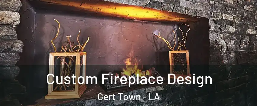 Custom Fireplace Design Gert Town - LA