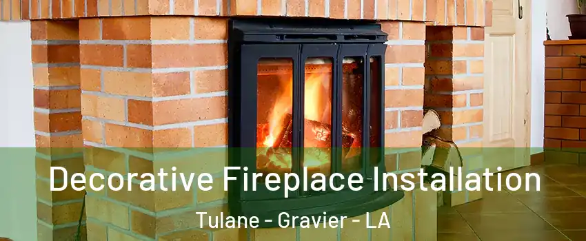 Decorative Fireplace Installation Tulane - Gravier - LA