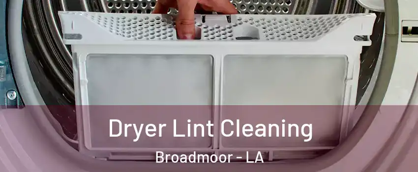 Dryer Lint Cleaning Broadmoor - LA