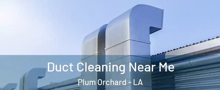 Duct Cleaning Near Me Plum Orchard - LA