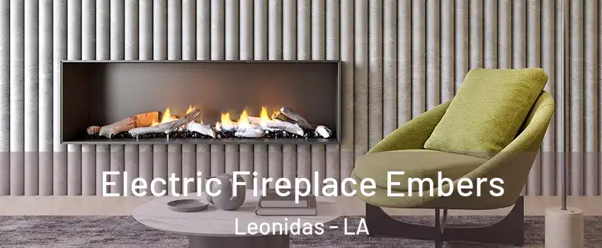 Electric Fireplace Embers Leonidas - LA