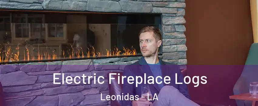 Electric Fireplace Logs Leonidas - LA