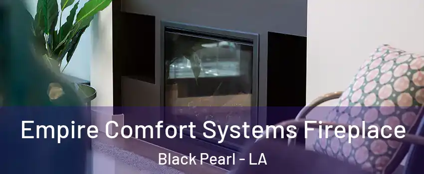 Empire Comfort Systems Fireplace Black Pearl - LA