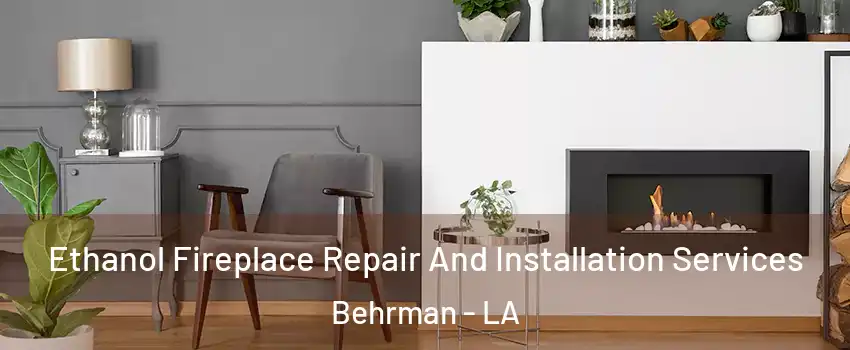 Ethanol Fireplace Repair And Installation Services Behrman - LA